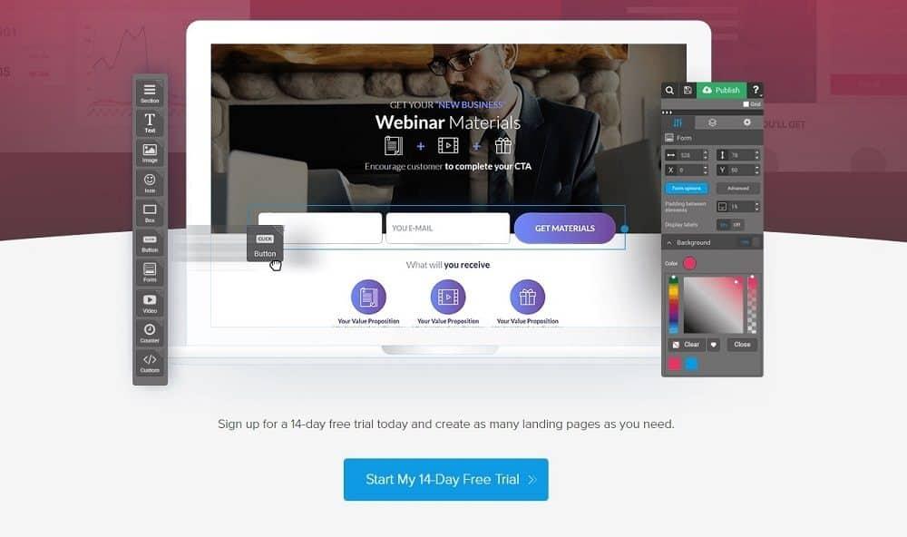 landingi 14 day free trial