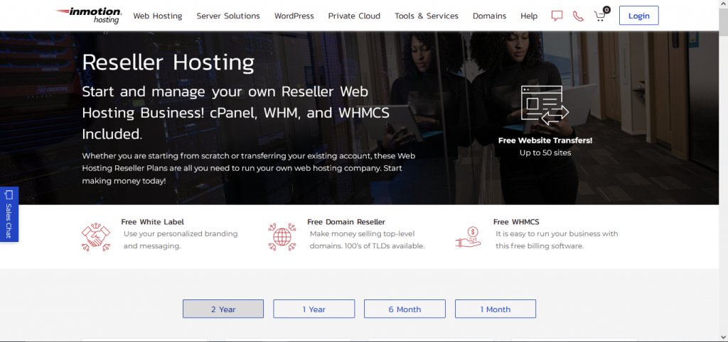 Inmotion Reseller Hosting