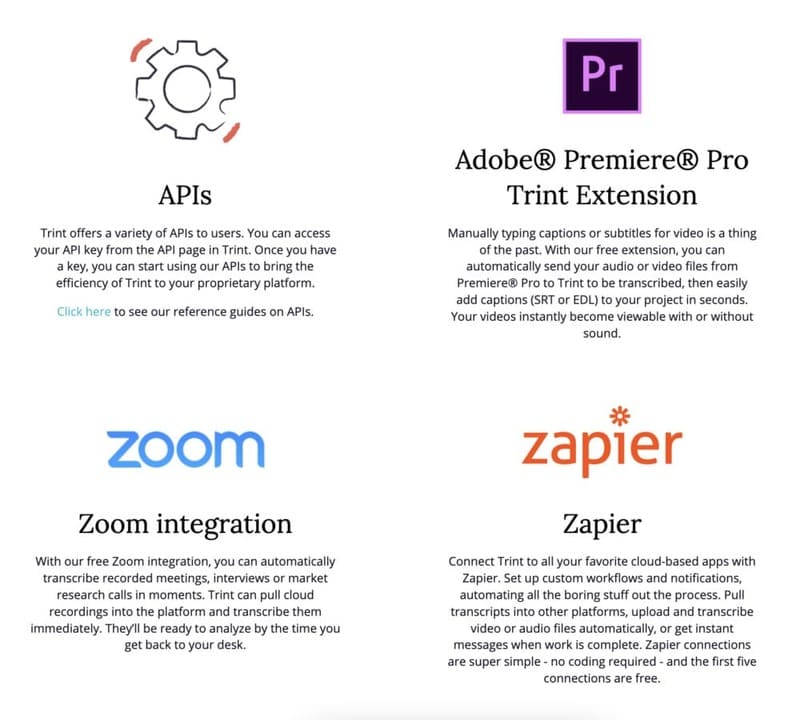 Intégrations Multiples de trint