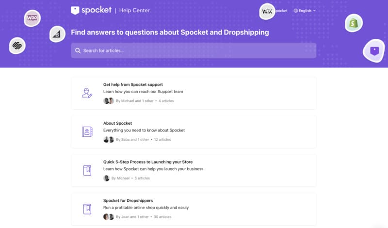 base de connaissance, support par e-mail
