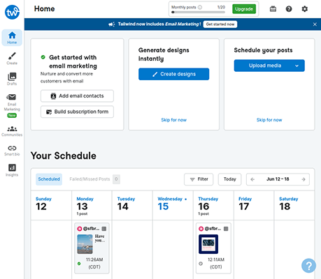 tailwind dashboard