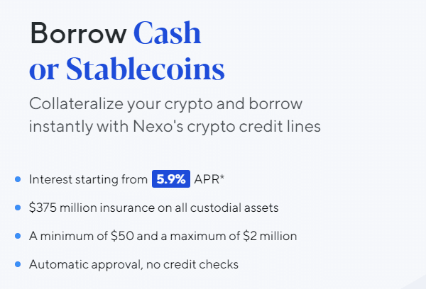 Nexo Review - Product and Services