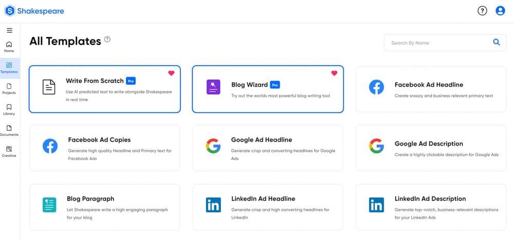 modèles de Shakespeare AI