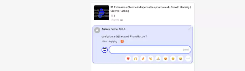 Avis de Buffer Engage