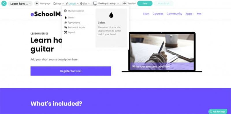 High-converting landing pages