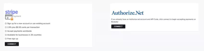 Avis de bookafy passerelles de paiement