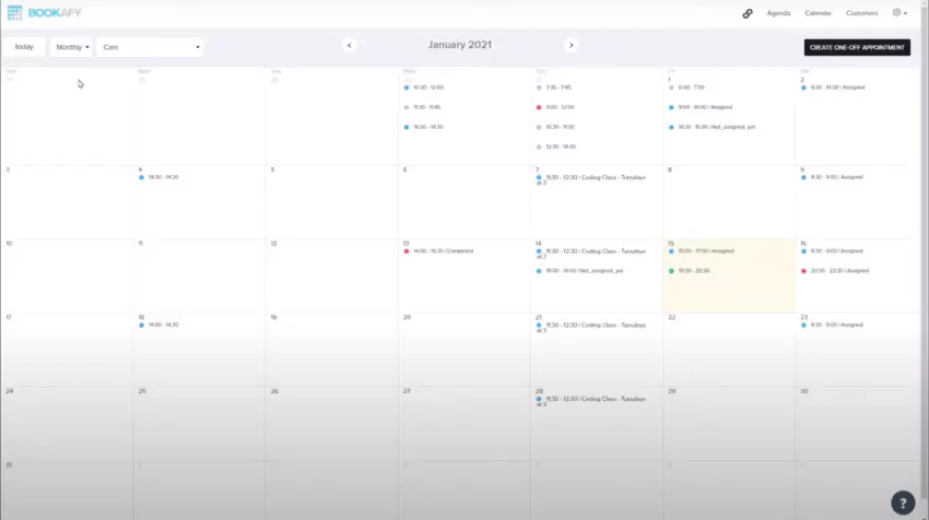 Bookafy online appointment scheduling 