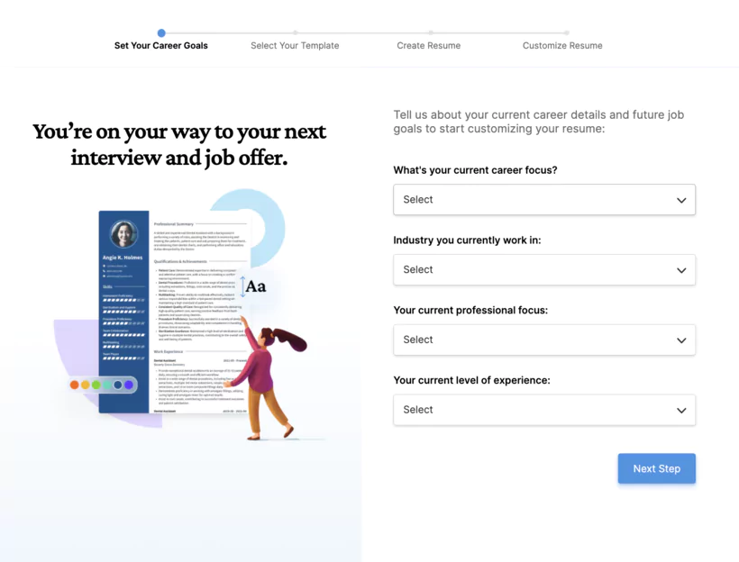 inscription à visual cv