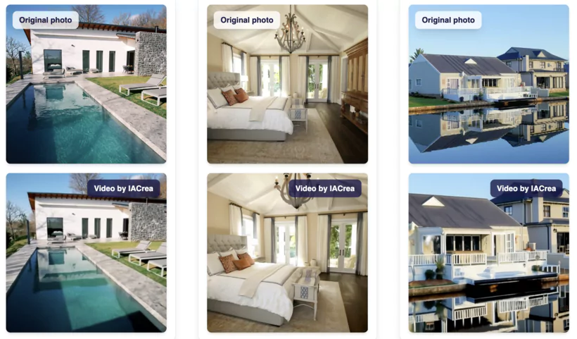 avant et après home staging avec IACrea