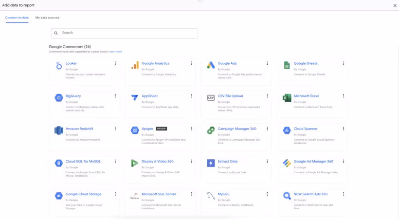 Creating a dashboard in Looker Studio
