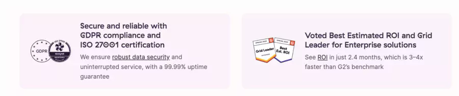 Avis sécurité et notes de g2 pour le logiciel de suivi du temps Toggl Track