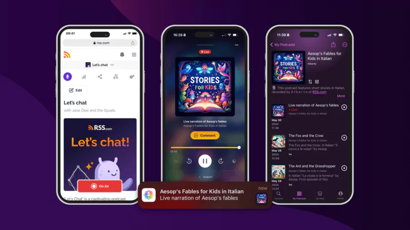 RSS.com features overview