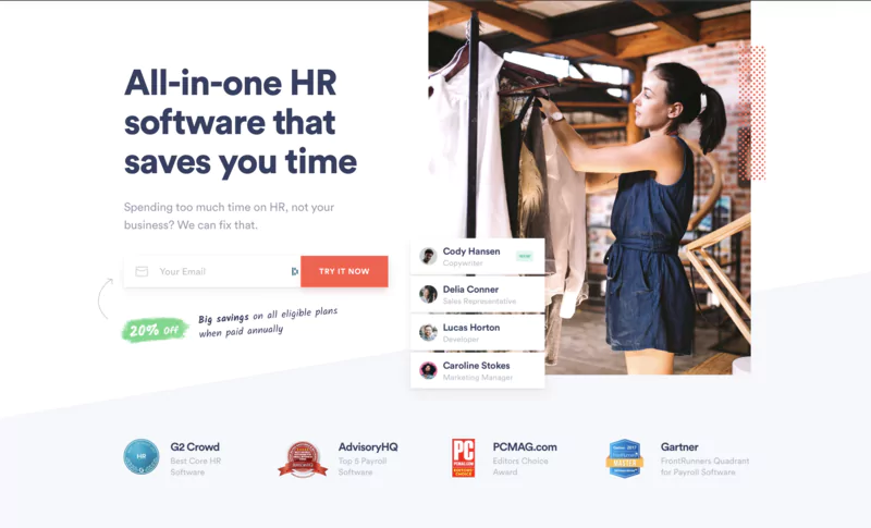 logiciels d'onboarding zenefits