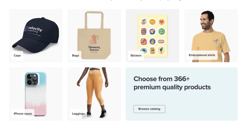 Vente en ligne avec Printful