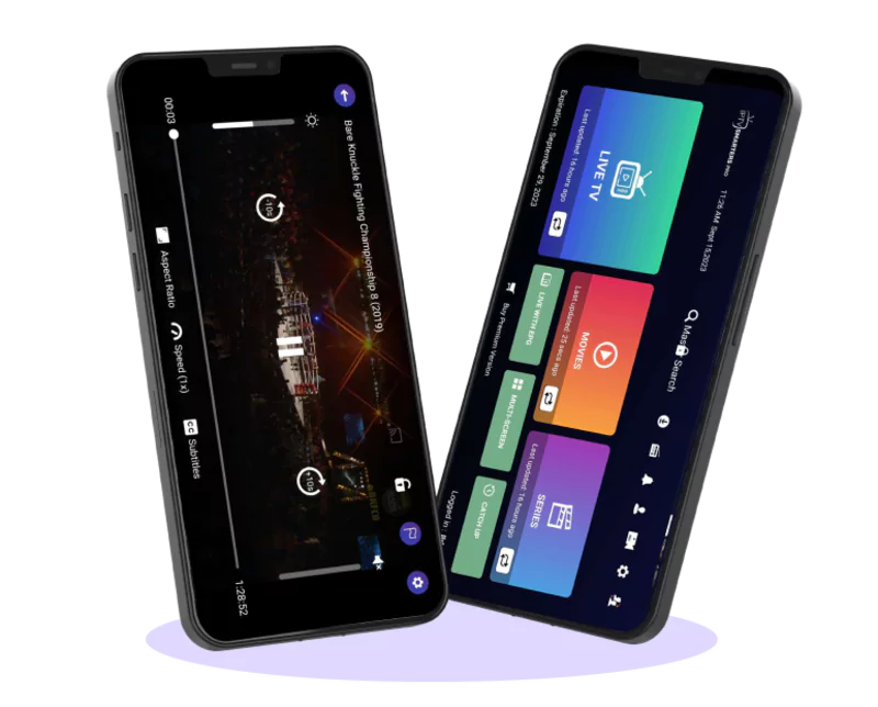 IPTV Smarter pro sur Smartphone