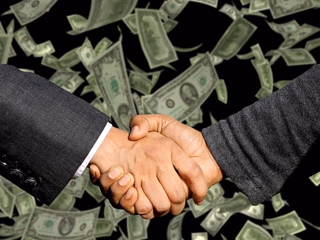 handshake, agreement, trade, business, profit, sale, commercial, money, contract, concept, gesture, handshake, trade, money, money, money, money, money