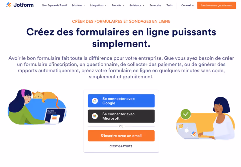 Jotform online forms