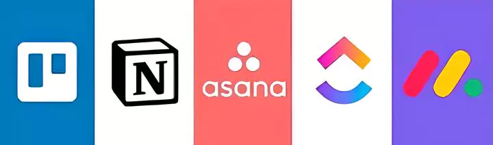Logos (Trello, Asana), texte : « Les stars du Kanban 2026 !