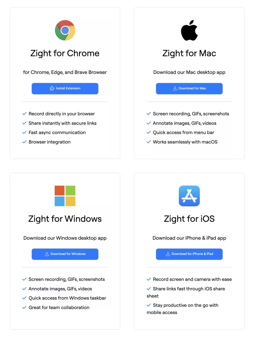 compabilité de Zight