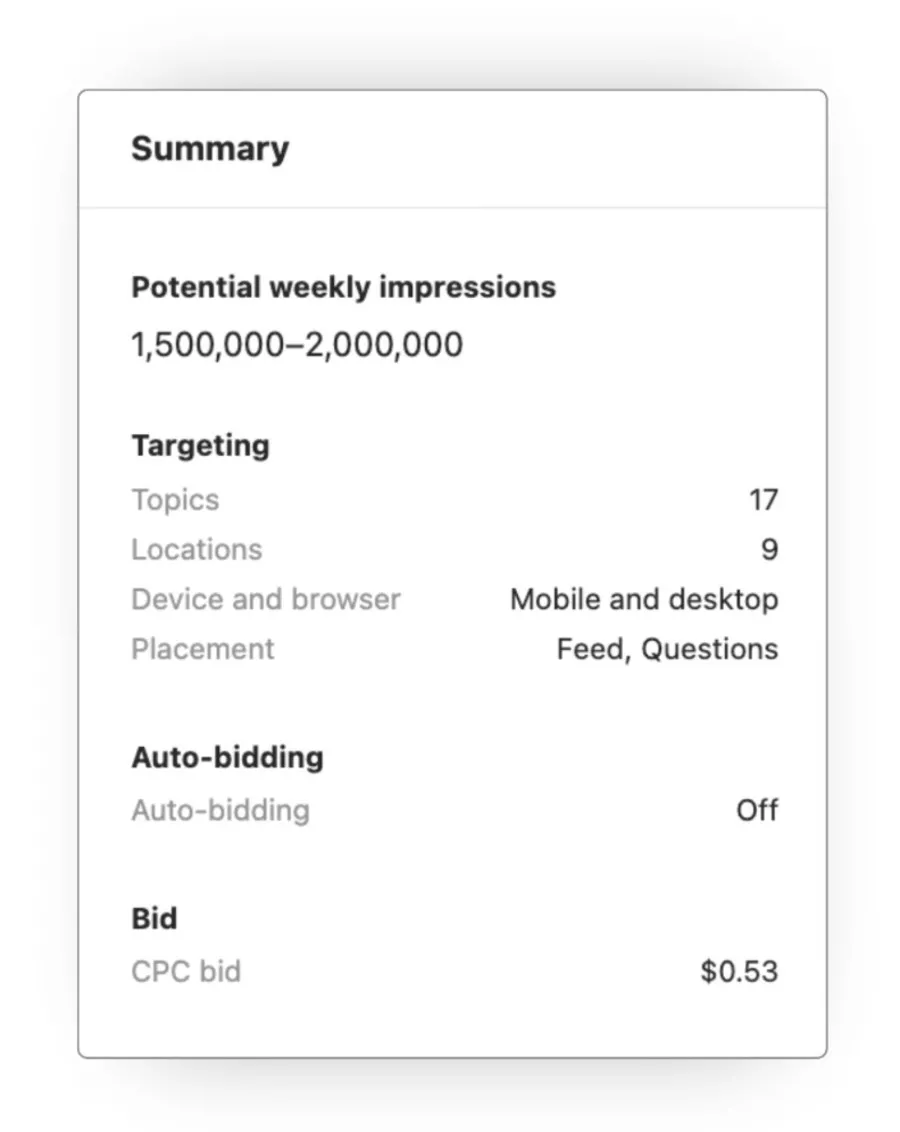 résumé de la campagne