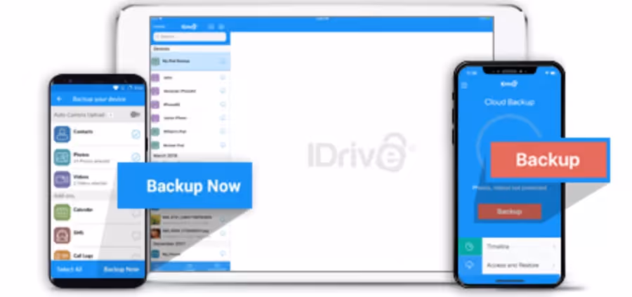fonctionnalités de Backup de iDrive mise à jour 2026