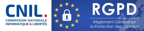CNIL and GDPR logos