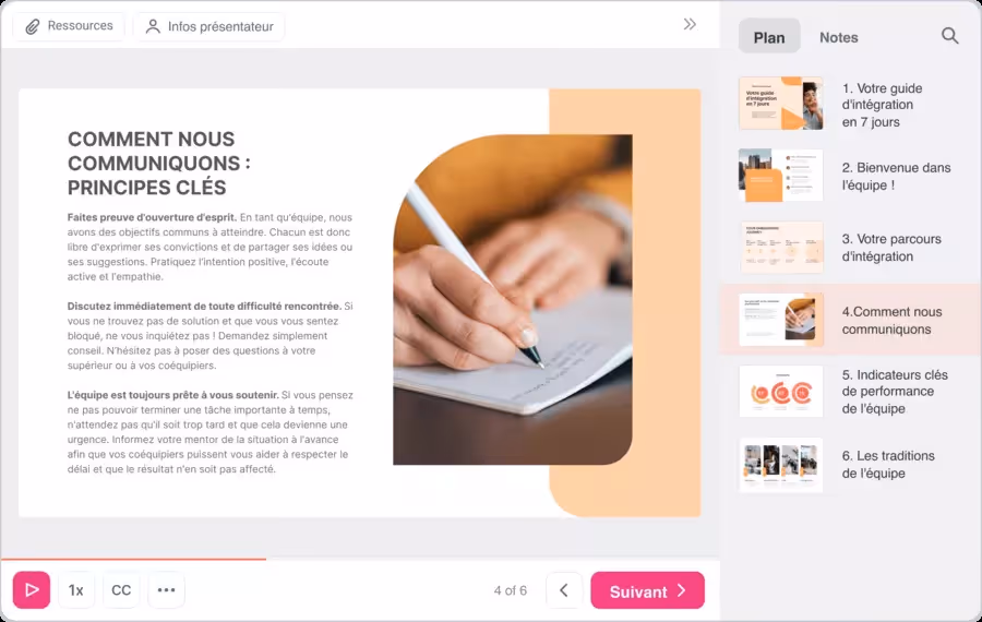 Intégration PowerPoint  de ispring