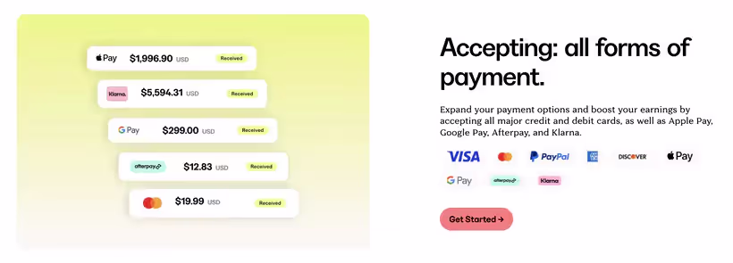 processeurs de paiement de Kajabi