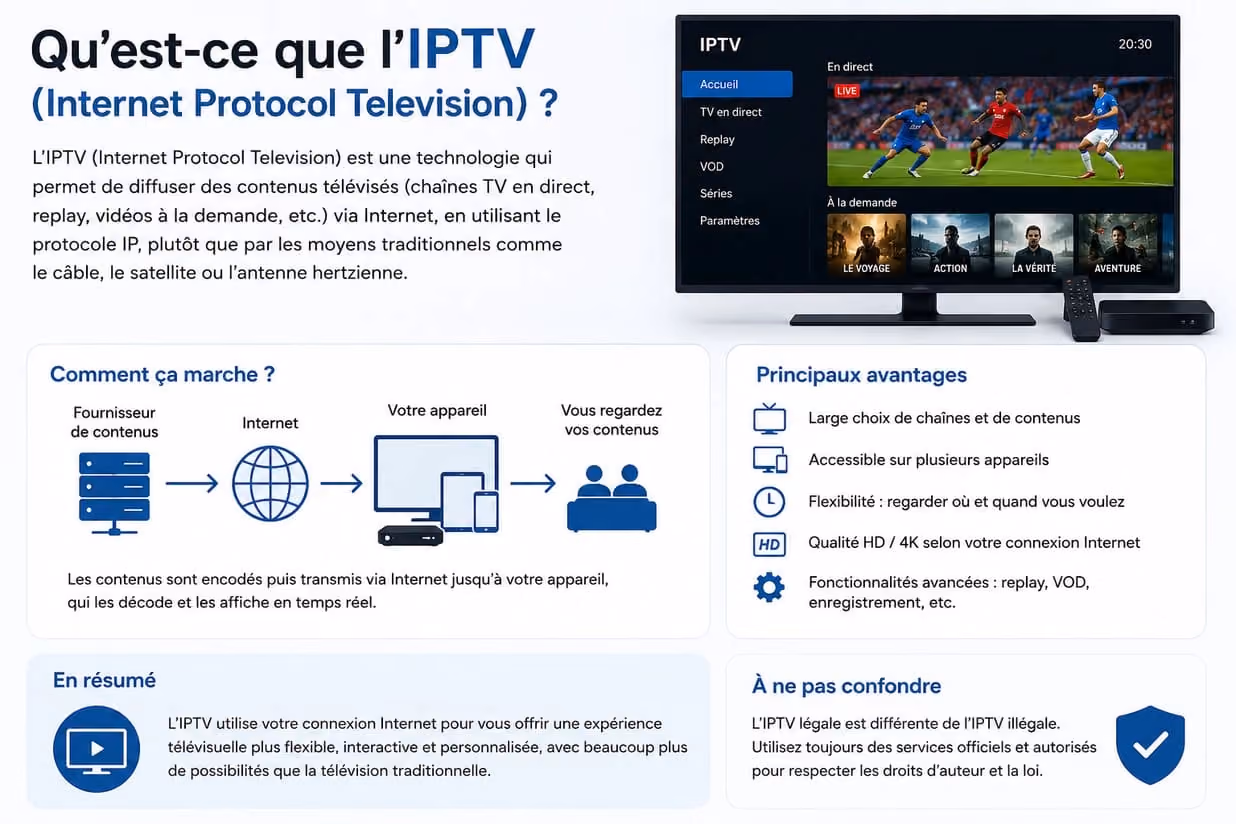 Qu'est-ce que l'IPTV ?