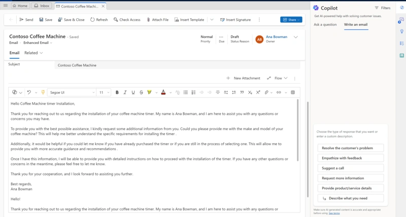 cas d'usage pour utilier l'IA pour rédiger des emails