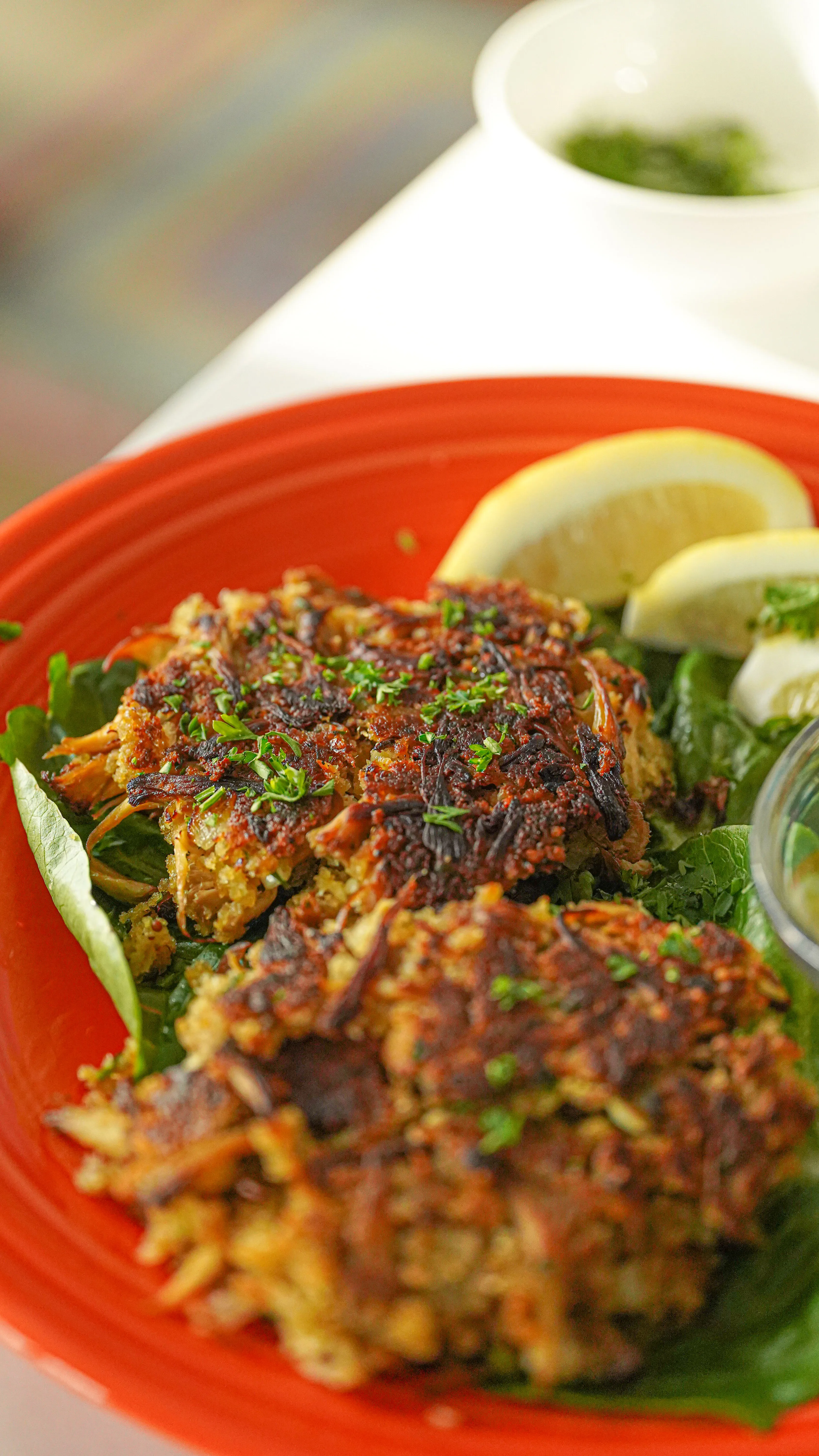 Before I started cooking with Lion's Mane & getting creative in the kitchen, the only Lion's Mane mushroom recipe I could find was for "crab cakes". Thankfully we have progressed, but you know I had to whip up a crab cake recipe as well. Enjoy!