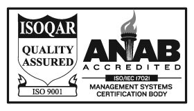 Central Plastics Inc. is a ISO 9001 Certified Company