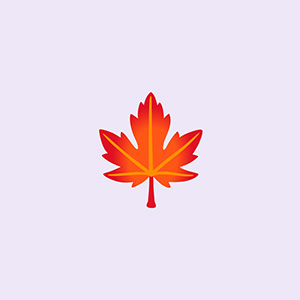 Leaf emoji
