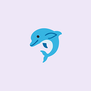 Dolphin emoji