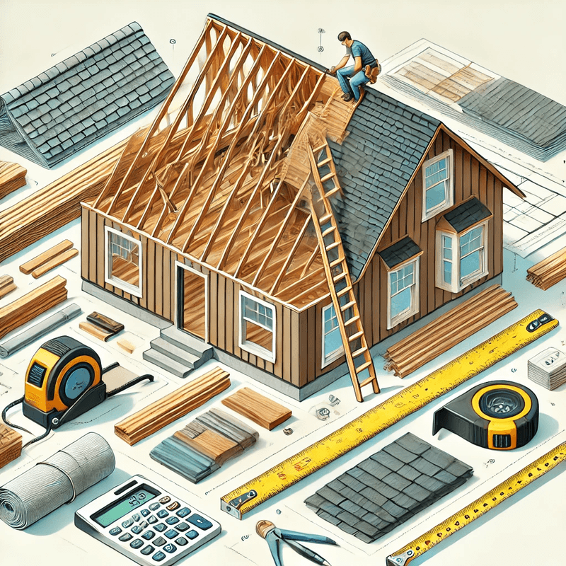 StepbyStep Guide Building a Roof and Calculating Materials