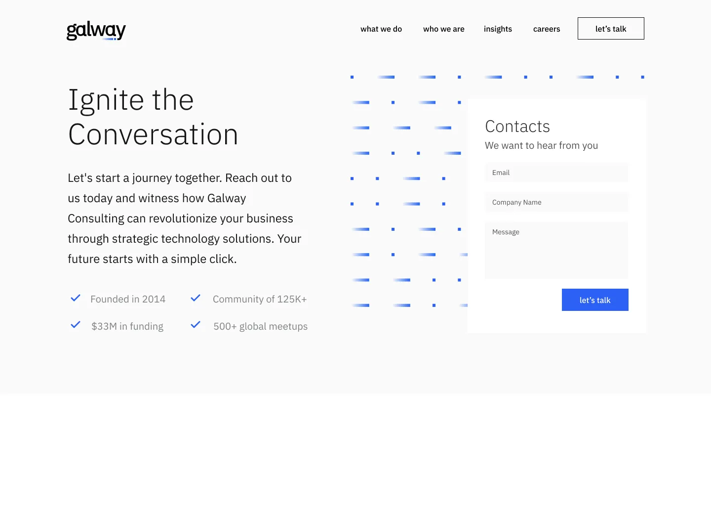 Consulting Webflow Template - Galway - Designed by Azwedo.com and Wedoflow.com