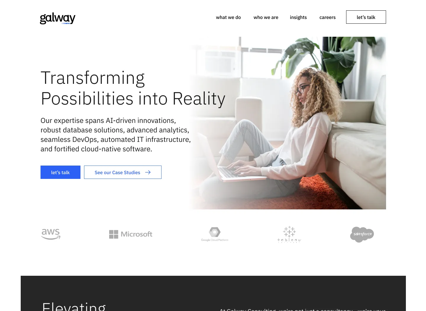 Consulting Webflow Template - Galway - Designed by Azwedo.com and Wedoflow.com