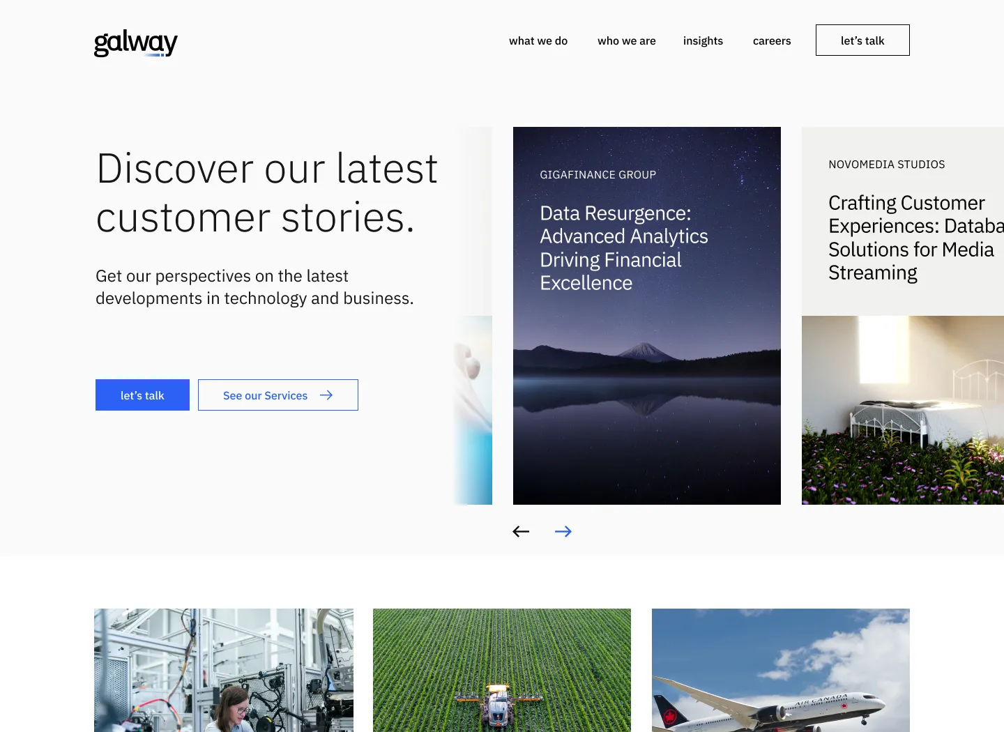 Consulting Webflow Template - Galway - Designed by Azwedo.com and Wedoflow.com