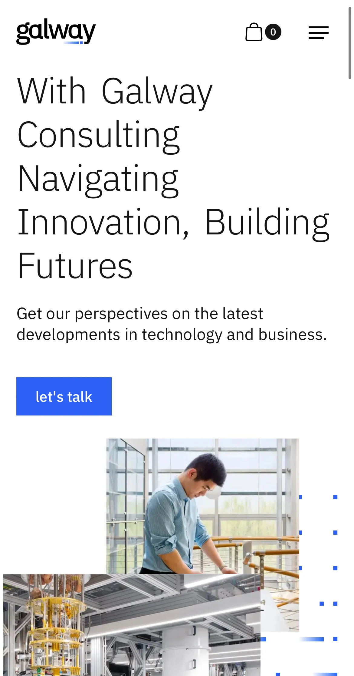 Consulting Webflow Template - Galway - Designed by Azwedo.com and Wedoflow.com