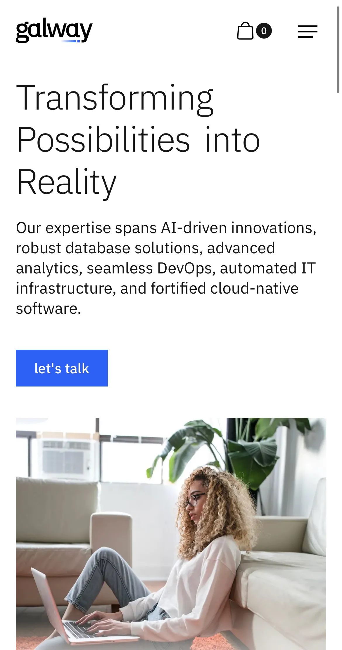Consulting Webflow Template - Galway - Designed by Azwedo.com and Wedoflow.com