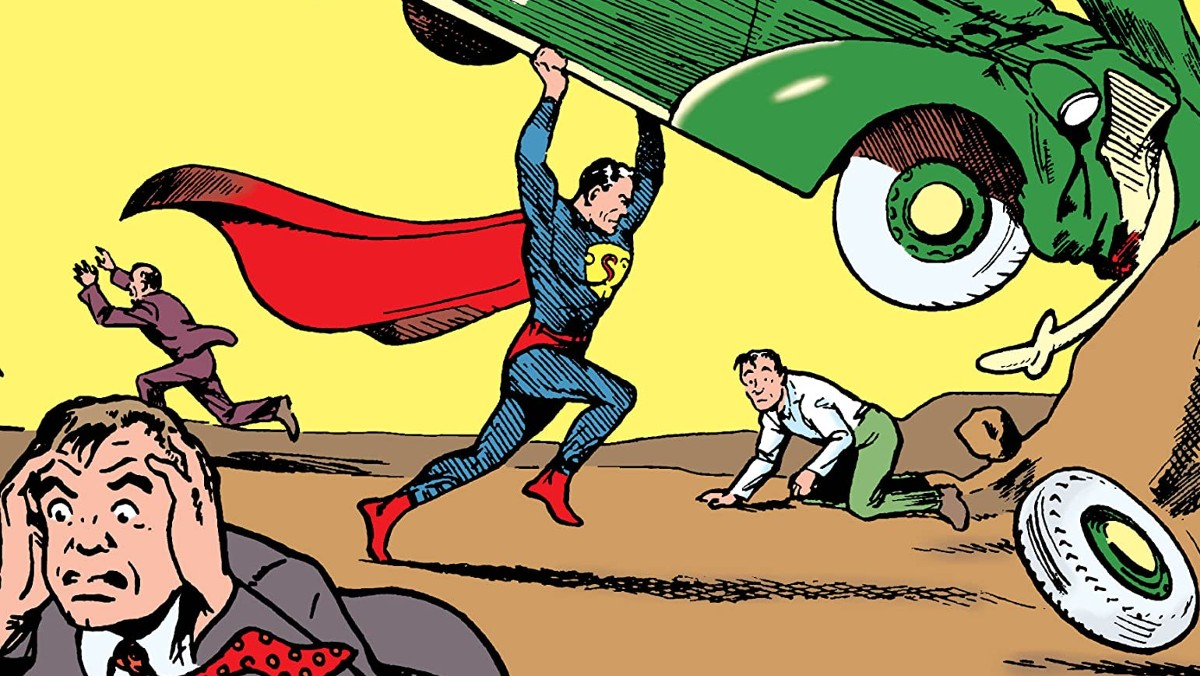 Action Comics #1 comic snippet