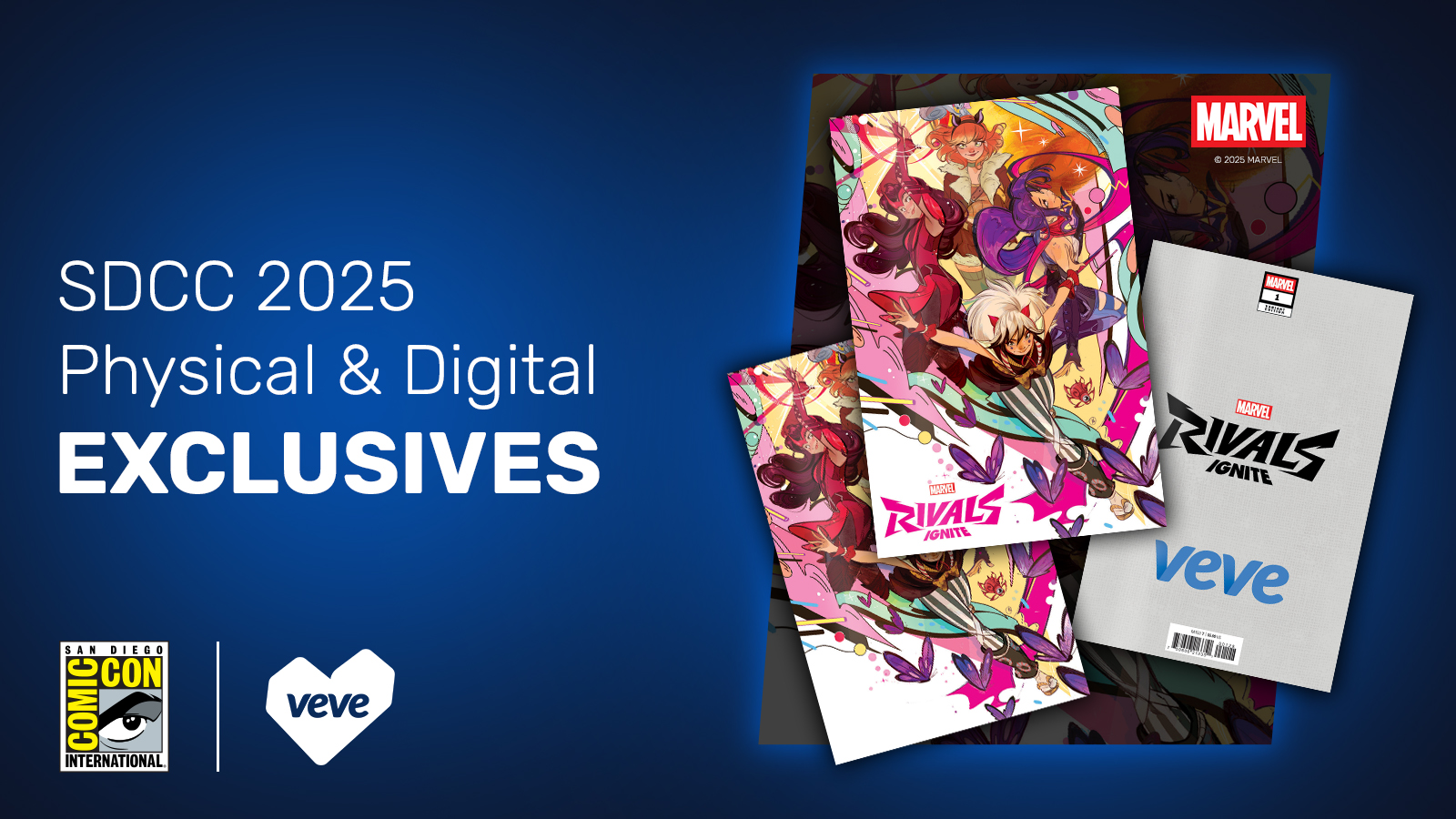VeVe's San Diego Comic Con 2025 Exclusives