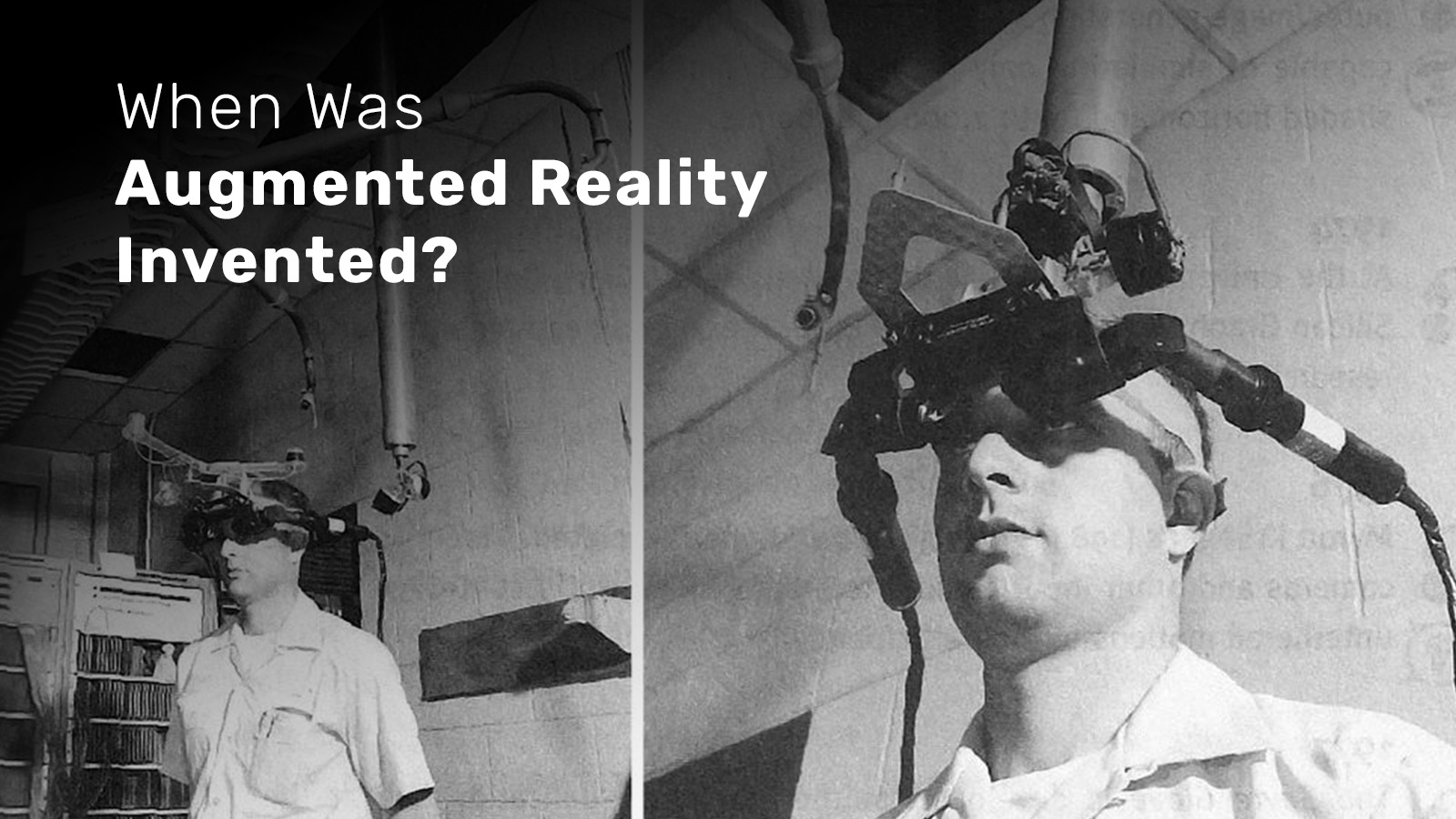 when was Augmented Reality invented banner