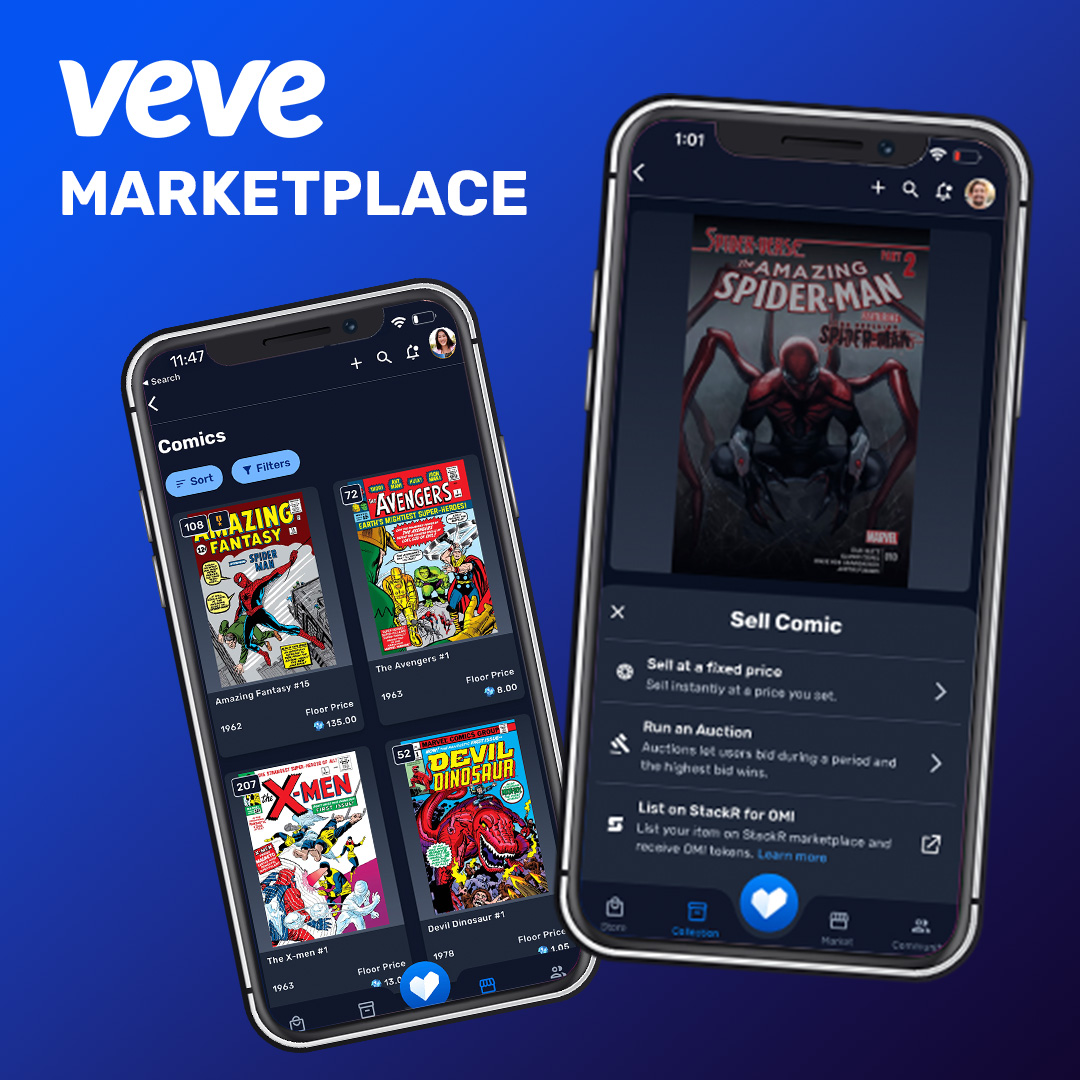 VeVe digital comic marketplace