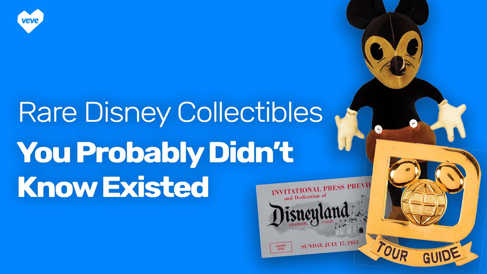 rare Disney collectibles blog banner