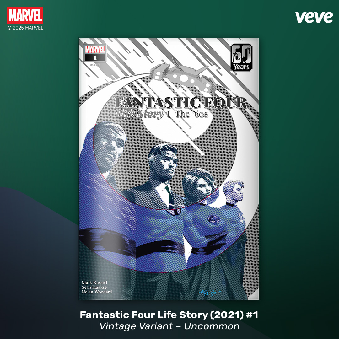 Fantastic Four Life Story 2021 #1 uncommon variant cover
