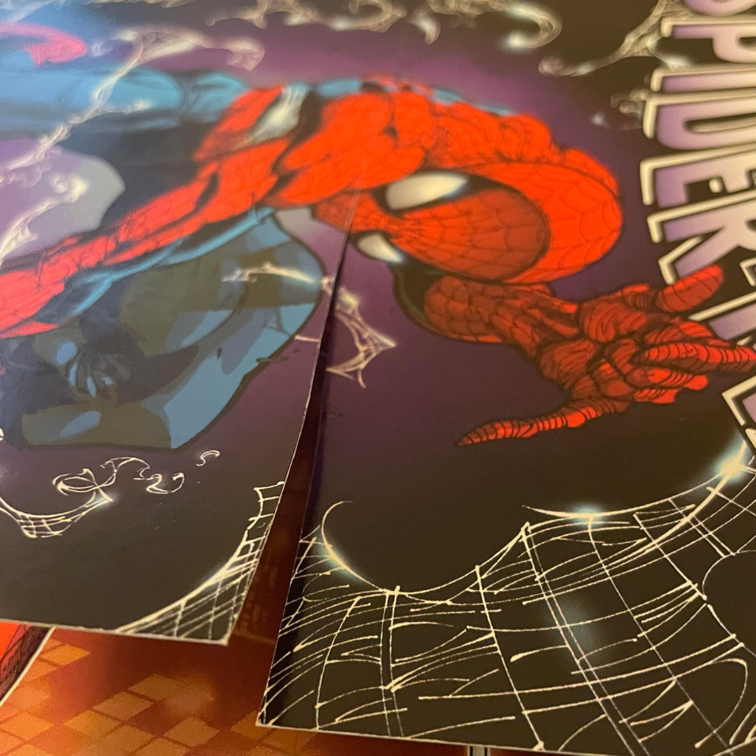 Torn Marvel comic 