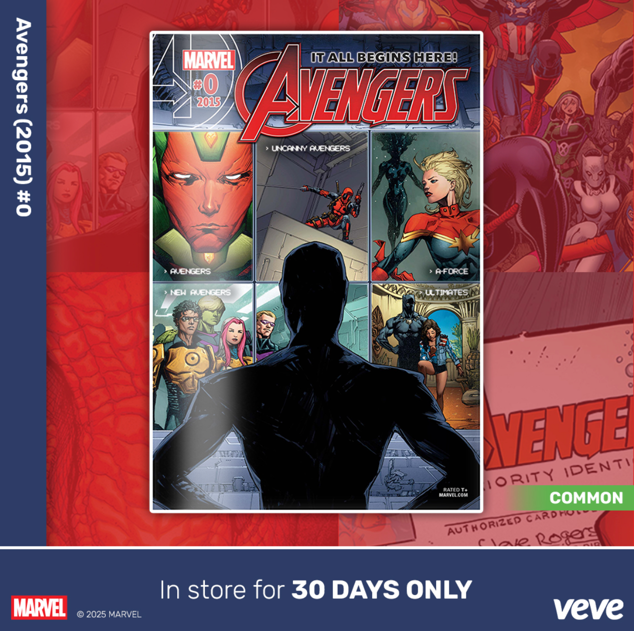 Avengers 2015 #0 comic on VeVe