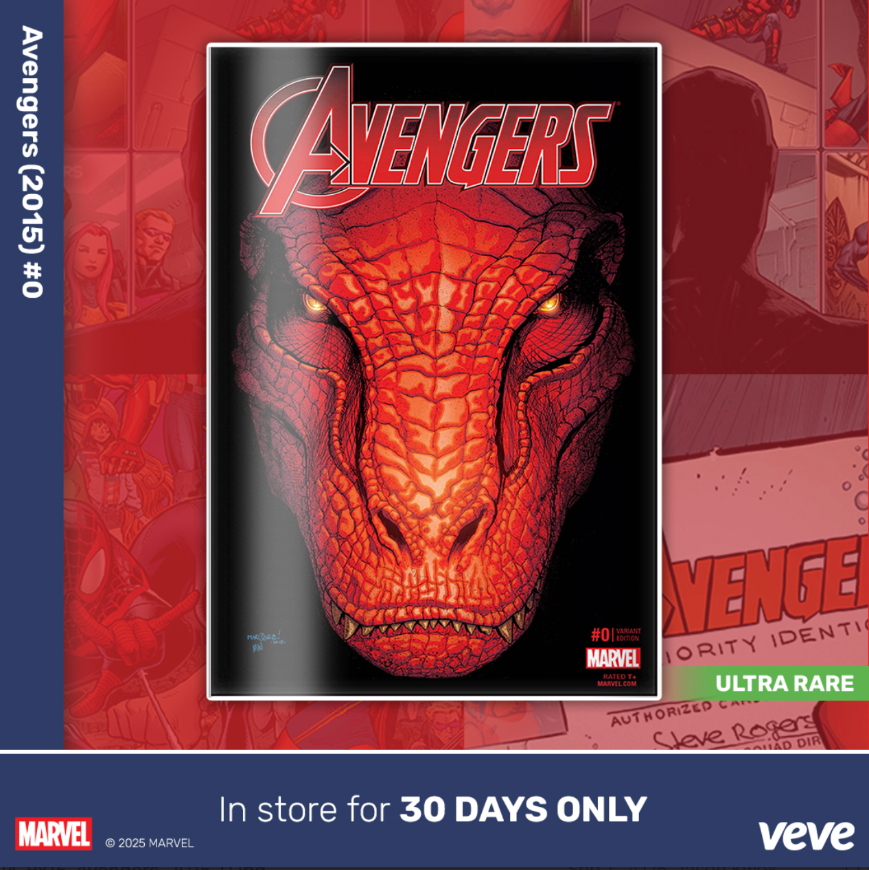 Avengers 2015 #0 ultra rare cover variant