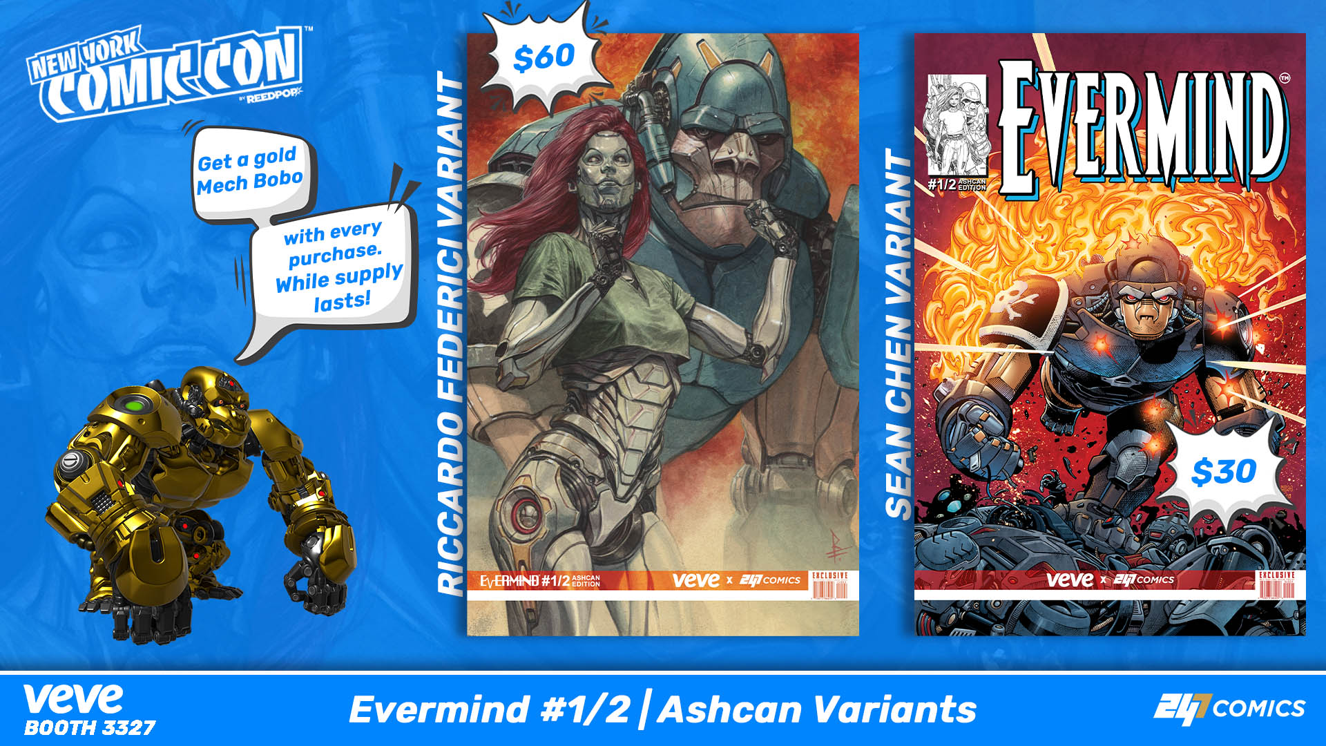 Evermind #1/2 exclusive comic at New York Comic Con 2025